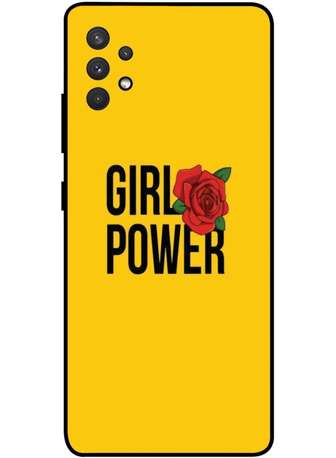 EYE CATCH Protective Case Cover For Samsung Galaxy A32 4G Smart Series Printed Protective Case Cover for Samsung A32 4G Girl Looking Outside - Image 1