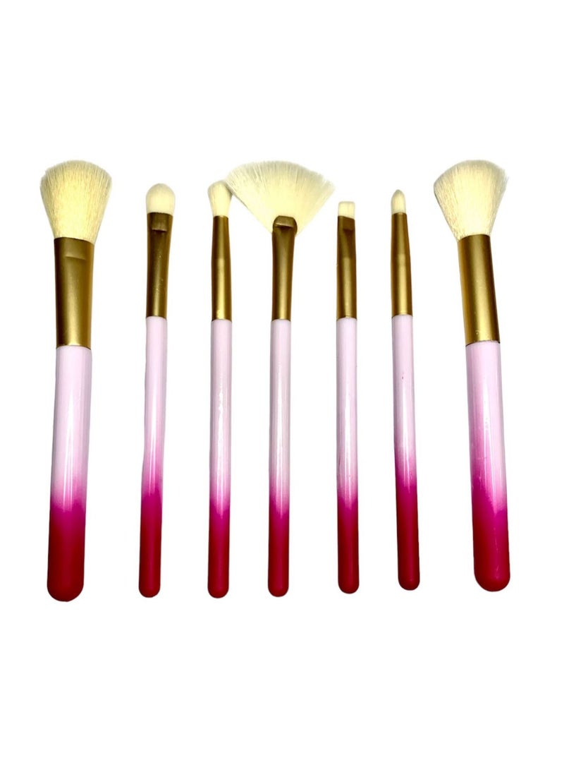 7pcs makeup brush set - Image 1