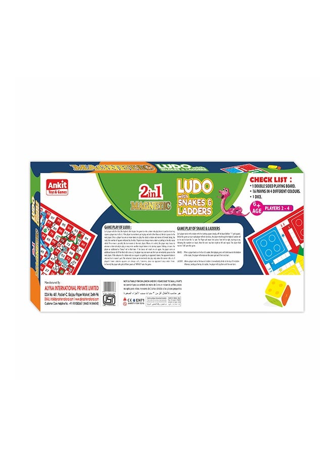 Ankit Toys & Games - MAGNETIC LUDO 12" - Image 1