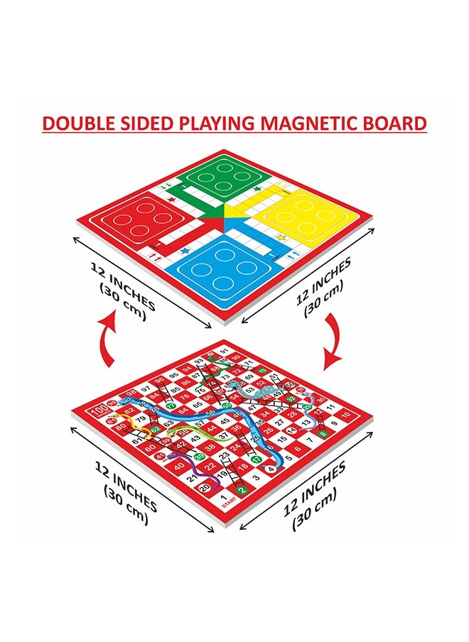 Ankit Toys & Games - MAGNETIC LUDO 12" - Image 1