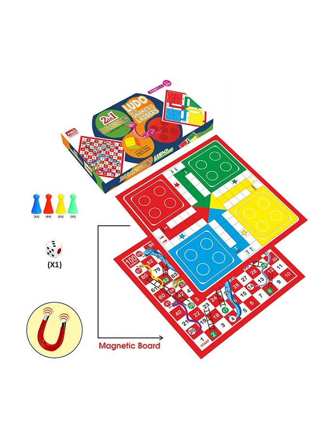 Ankit Toys & Games - MAGNETIC LUDO 12" - Image 1
