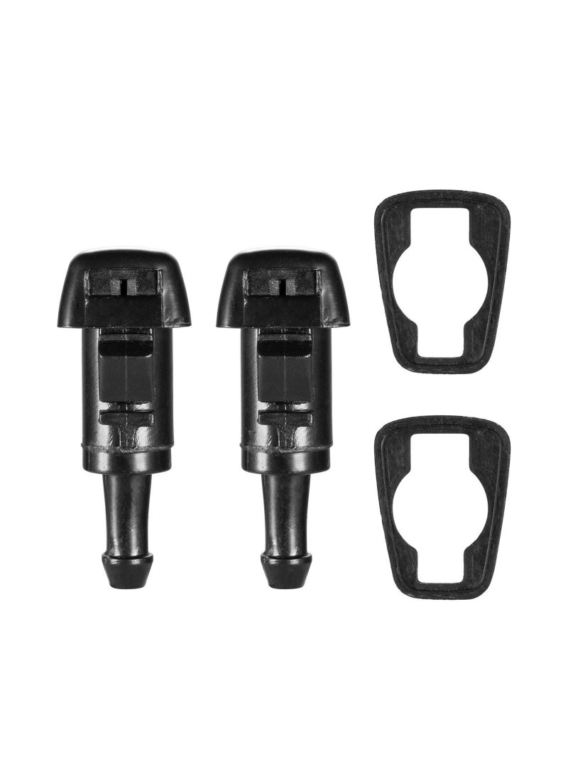 Generic - Windshield Washer Nozzle Kit For Dodge Charger Grand Caravan Avenger Durango Ram 1500 2500 3500 Jeep Grand Cherokee Chrysler Town And Countr Replace 5116079AA 5160308AA - Image 1