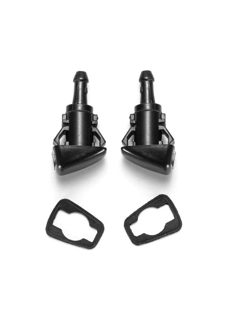 Generic - Windshield Washer Nozzle Kit For Dodge Charger Grand Caravan Avenger Durango Ram 1500 2500 3500 Jeep Grand Cherokee Chrysler Town And Countr Replace 5116079AA 5160308AA - Image 1