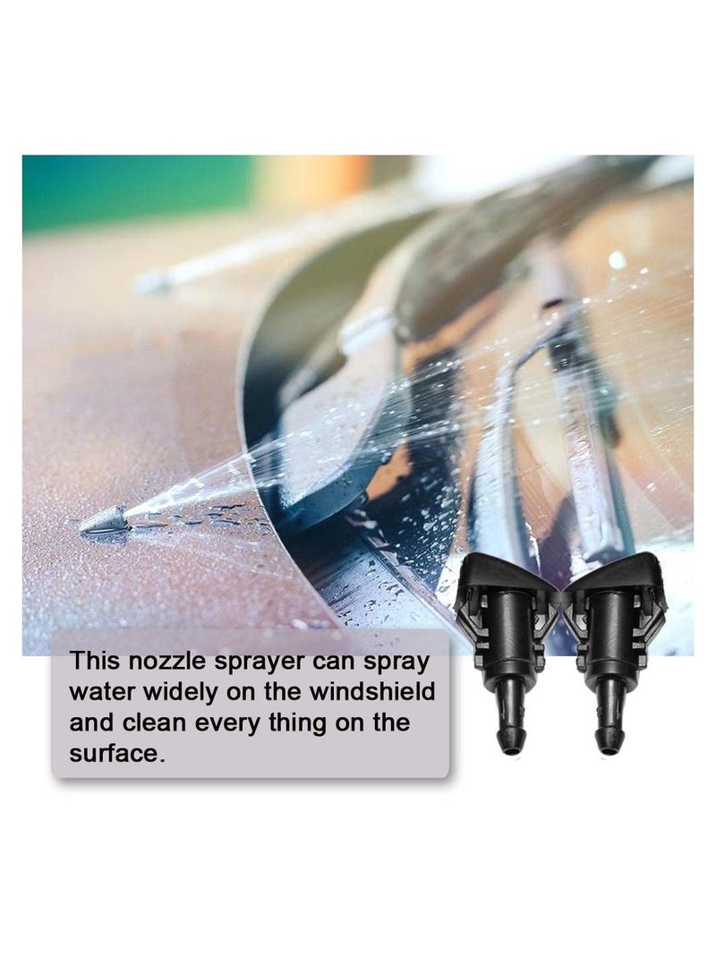 Generic - Windshield Washer Nozzle Kit For Dodge Charger Grand Caravan Avenger Durango Ram 1500 2500 3500 Jeep Grand Cherokee Chrysler Town And Countr Replace 5116079AA 5160308AA - Image 1