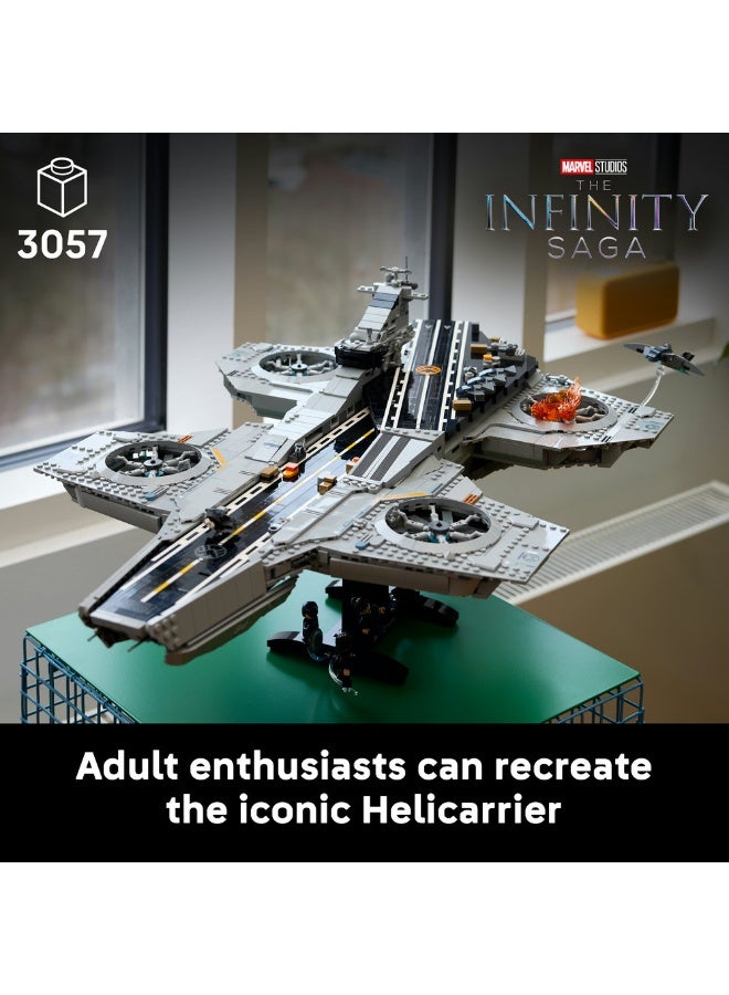 LEGO Marvel S.H.I.E.L.D. Helicarrier Model Kit 76354 (Age 18+, 3057 Pieces) - Image 2