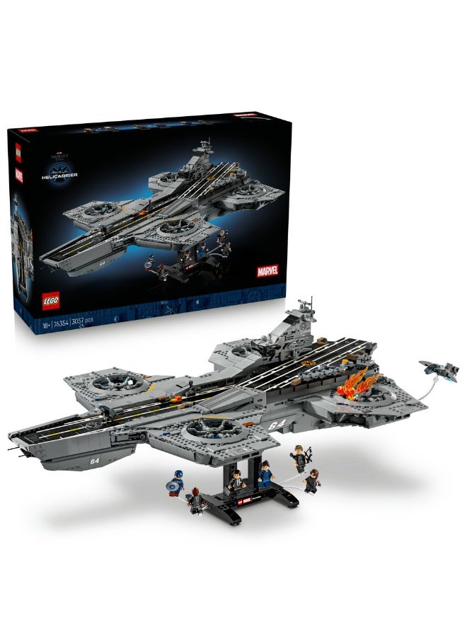 LEGO Marvel S.H.I.E.L.D. Helicarrier Model Kit 76354 (Age 18+, 3057 Pieces) - Image 1