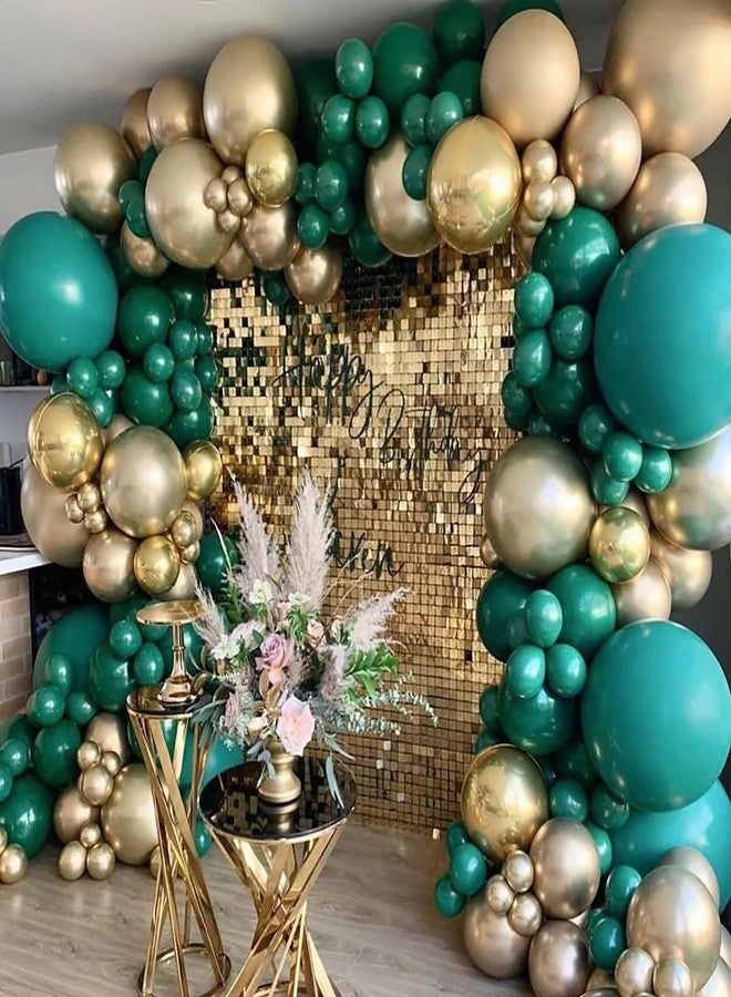 KALOR Metallic Gold Balloons, 100 pcs 5 inch Thick Latex Chrome balloons for Balloon Garland Arch, Birthday Decoration, Wedding Party, Baby Shower Decorations - Image 4