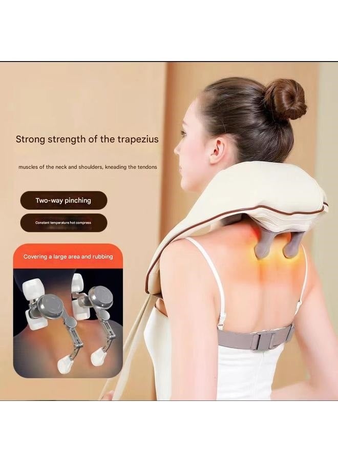 Generic Shiatsu Neck and Shoulder Massager with Heat Deep Kneading Massage for Neck, Shoulders, Legs, Feet for Home, Office, Car - Image 2