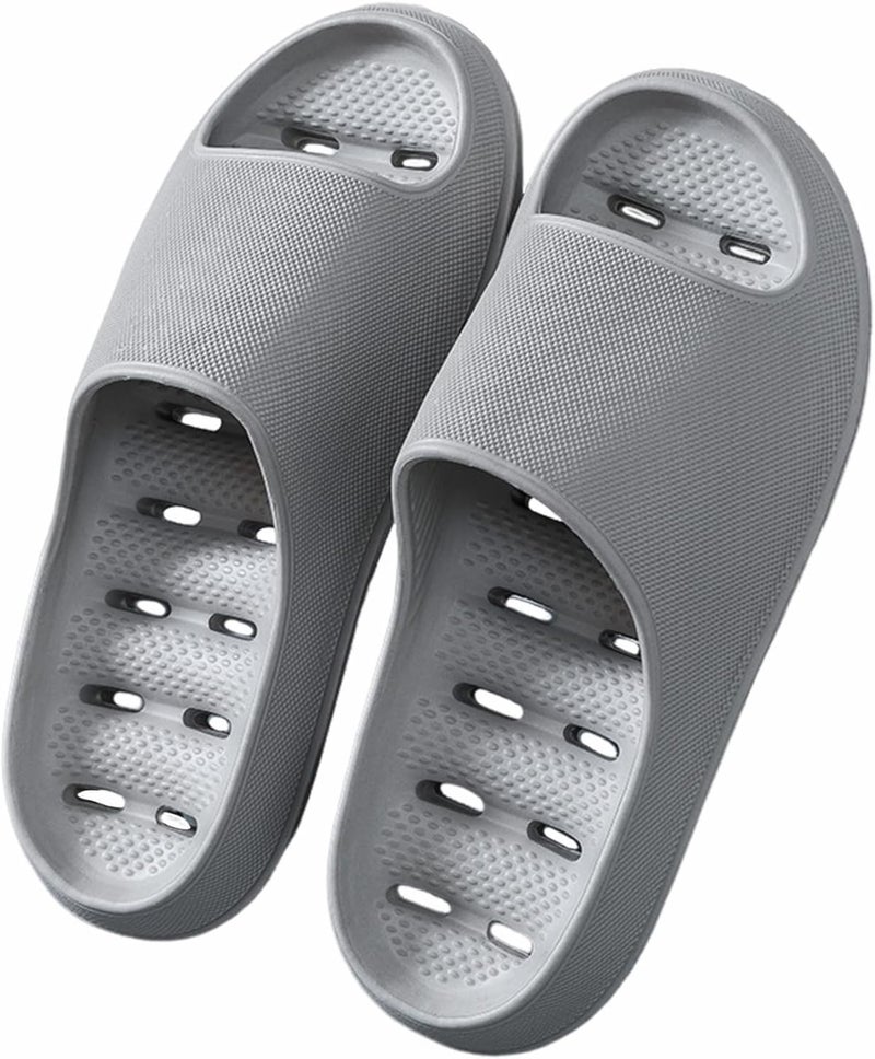 AioTio Home Slippers Thick Sole Non-Slip Bathroom Slippers Female and Male Home Indoor Shower Slippers - Image 1