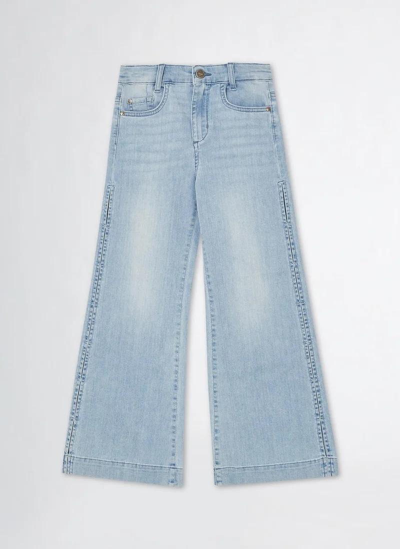 ليو جو High-Rise Flared Jeans