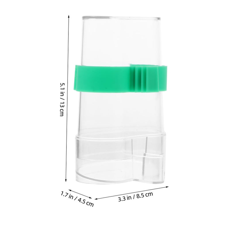 Automatic Bird Water Feeder For Parrots Easy To Clean 2 Piece Set Sturdy Design - Image 3