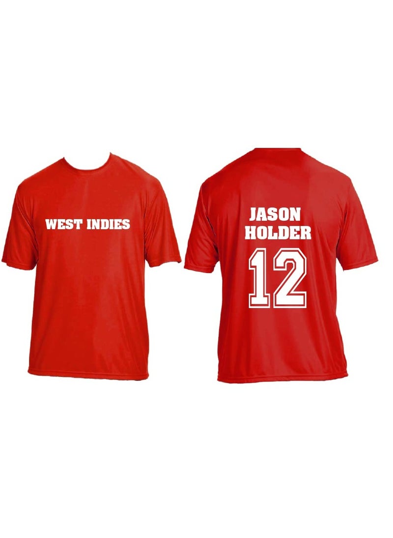 Generic - West Indies jersey for Adults - West Indies Printed Jersey - Comfortable Dry-Fit Sports Jersey for Family - Perfect for Sports Activities - Image 1