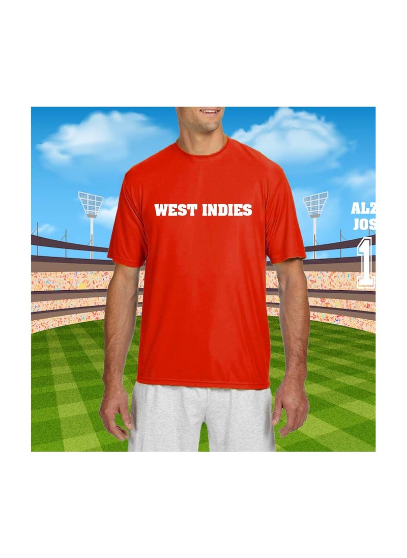 Generic - West Indies jersey for Adults - West Indies Printed Jersey - Comfortable Dry-Fit Sports Jersey for Family - Perfect for Sports Activities - Image 1