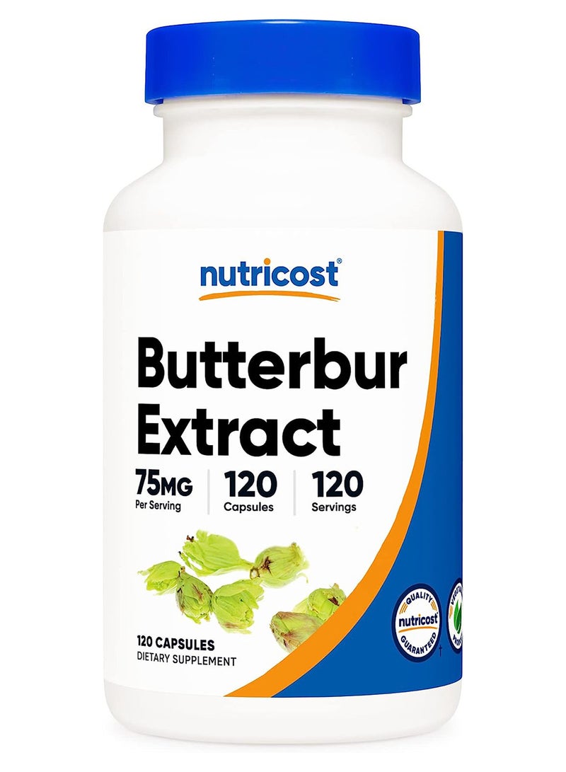 كبسولات خلاصة الزبدة 75 ملجم 120 كبسولة - Image 1