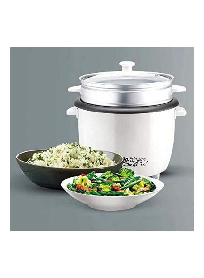 كراون لاين جهاز طهي الأرز سعة 0.6 لتراً 0.6 L RC-168 أبيض/ أسود - Image 4