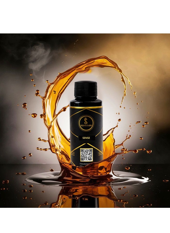 Scenta Flora - SENSE - Diffuser Aroma Oil - Refreshing, Floral, and Woody Fragrance for Scent Diffusers - Aromatherapy (50 ml) - Image 1