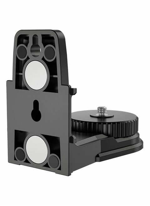 Fine-tuning Bracket Laser Level Adapter, Magnet Bracket, Multifunctional Pivoting Base with Adjustable Clip