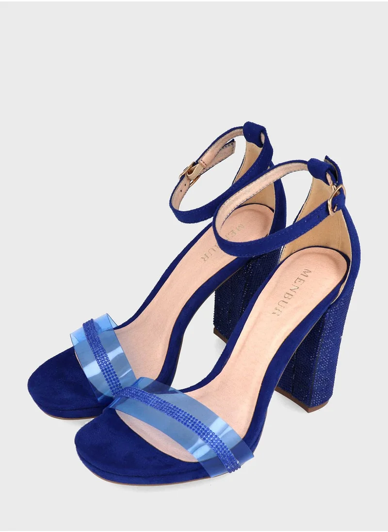 MENBUR Casual Ankle Strap Sandals