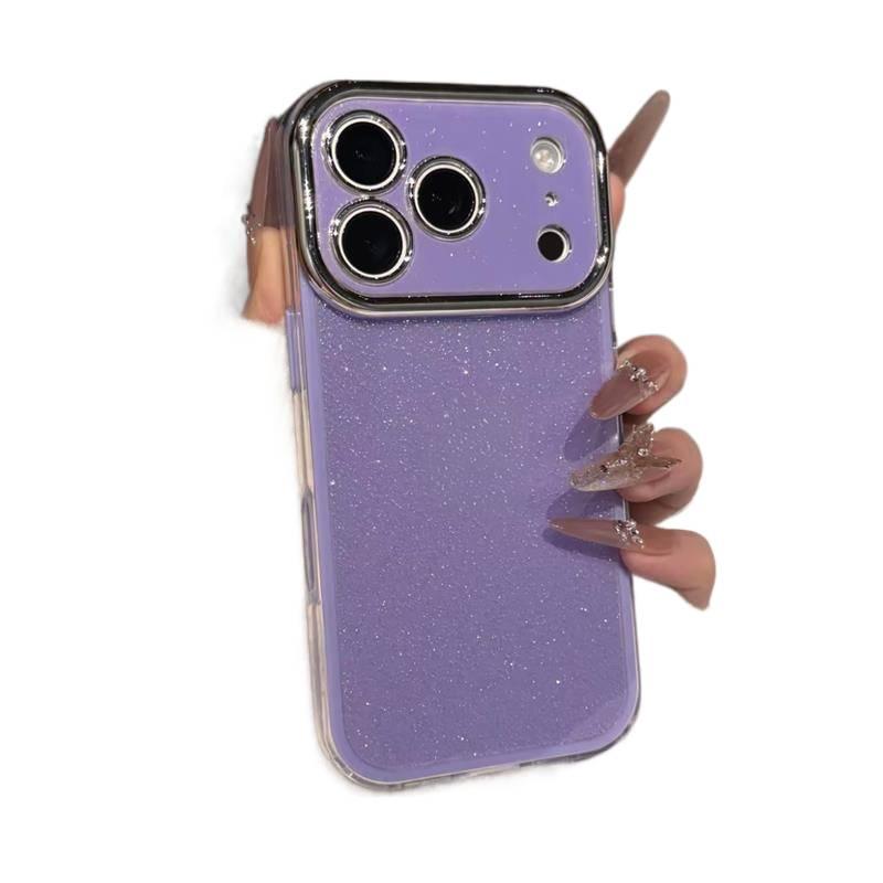 Protective Case | Drop Protection | Full Coverage | Purple Silicone | Shockproof Cover for iPhone 12 Pro Max - Image 1