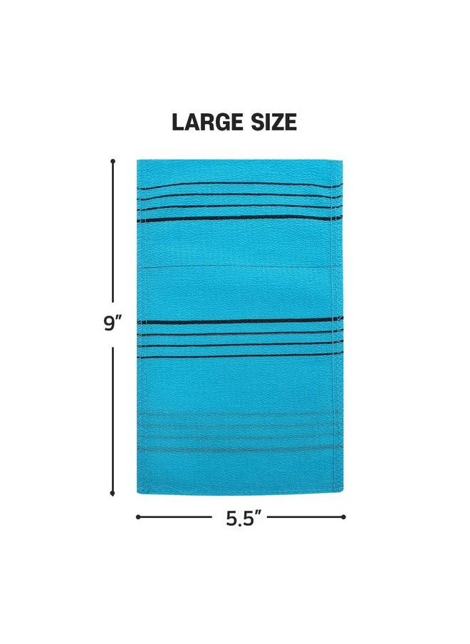Songwol towel - Songwol Korean Beauty Skin Xlarge Viscos Exfoliating Bath Towel Gloves Strong Scrub Wash Clothes (3 Pack) - Image 1