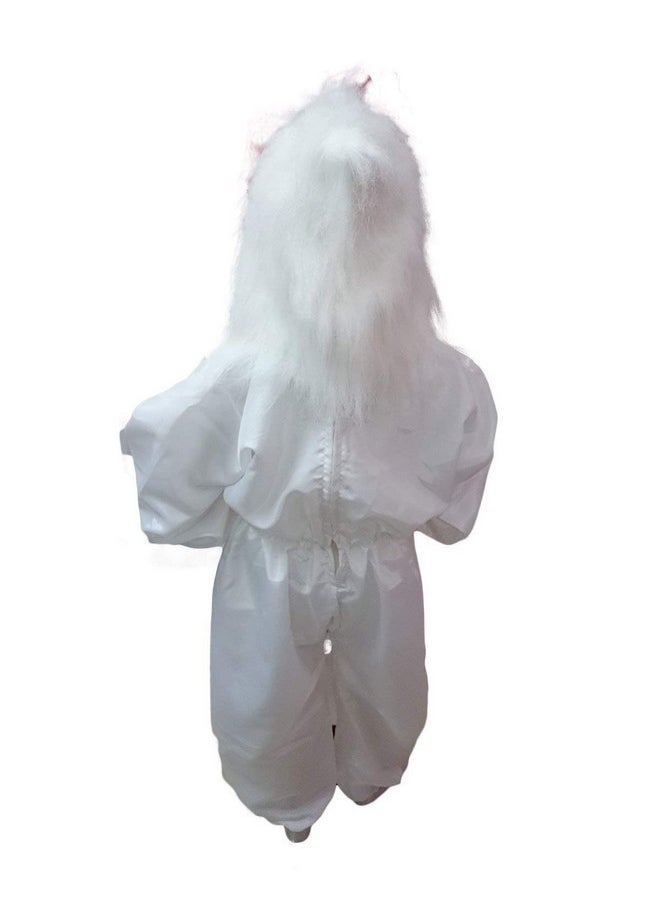 BookMyCostume BookMyCostume Jatayu White Old Vulture Giddh Bird Ramayana Kids & Adults Fancy Dress Costume 5-6 years  - Image 3