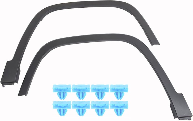 Silscvtt 2 Pcs Black Plastic Fender Flares Set for 2014-2018 Grand Cherokee - Image 2