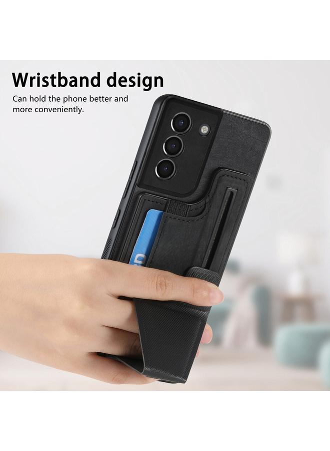 اس-توب جراب لهاتف Samsung Galaxy S21+ 5G II مع حامل منزلق على شكل حرف K وفتحة للبطاقات - Image 4