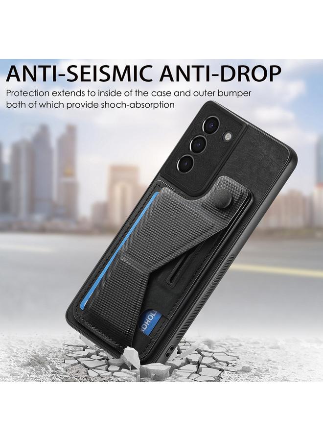 اس-توب جراب لهاتف Samsung Galaxy S21+ 5G II مع حامل منزلق على شكل حرف K وفتحة للبطاقات - Image 2