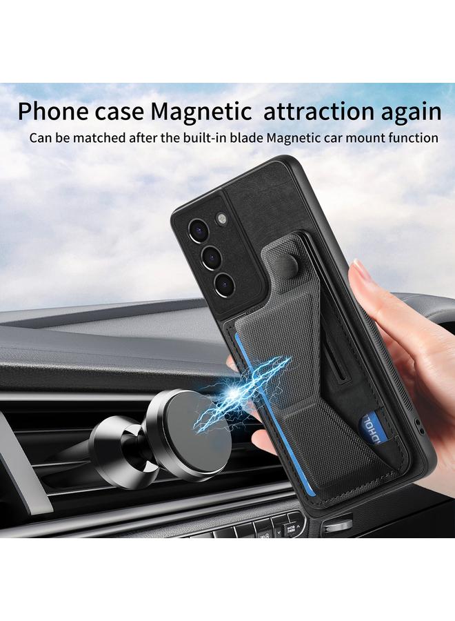 اس-توب جراب لهاتف Samsung Galaxy S21+ 5G II مع حامل منزلق على شكل حرف K وفتحة للبطاقات - Image 5