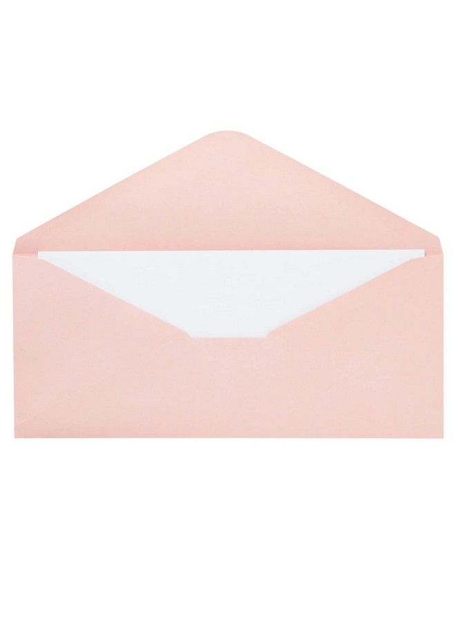 Juvale 96 حزمة 10 مظروف وردي فاتح بكميات كبيرة مع ختم لزج وقبعة V للحفلات والدعوات وإرسال الرسائل التجارية والشيكات والفواتير وحفلات استقبال المواليد والولائم وحفلات الزفاف (4 1 8 × 9 1 2 إنش) - Image 4
