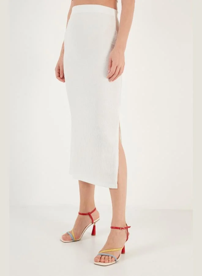 Lela  Lela Slim Fit Rope Strap Slit Suit Women's SET 5865278 for Women | Best Price UAE