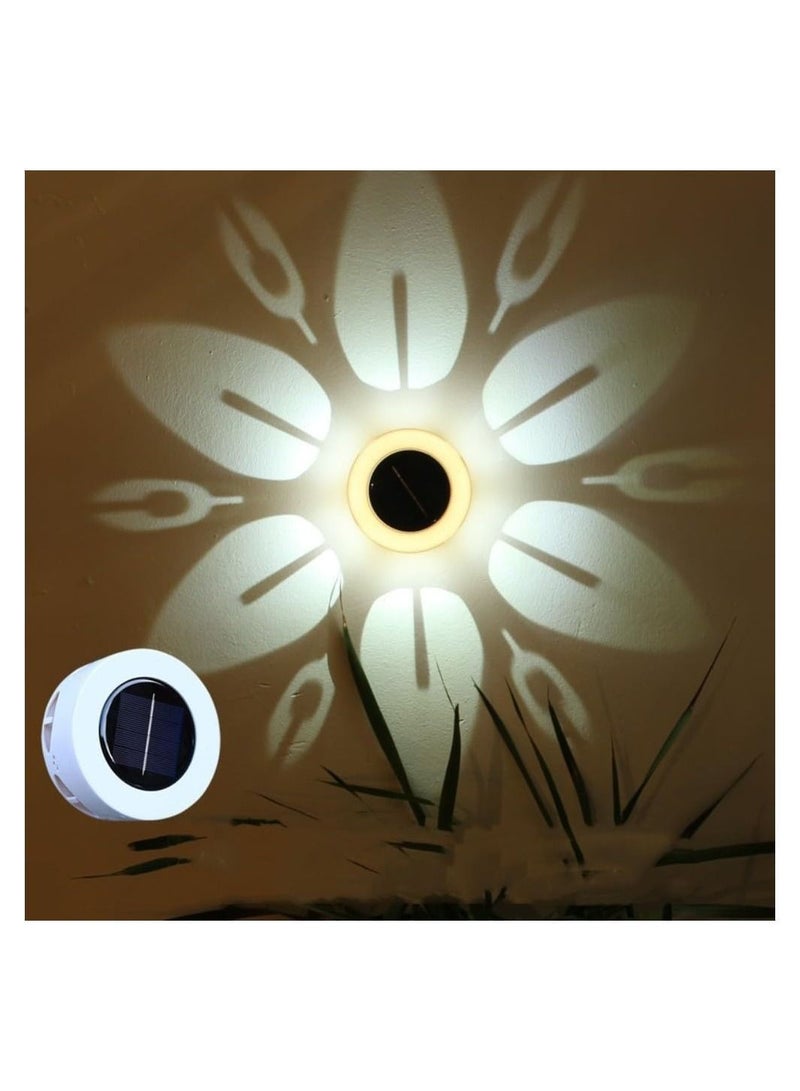 Y&D Solar Light Outdoor, Illuminate Outdoor Wall Lamps for House, Lights Waterproof LED, Auto On/Off Security Night Flower Landscape Lighting Garden Deck Pathway  - Image 1