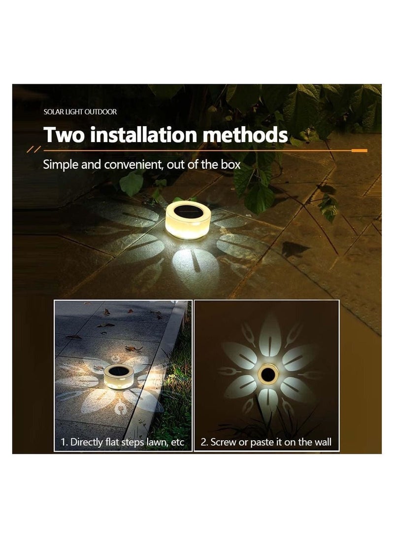 Y&D Solar Light Outdoor, Illuminate Outdoor Wall Lamps for House, Lights Waterproof LED, Auto On/Off Security Night Flower Landscape Lighting Garden Deck Pathway  - Image 4