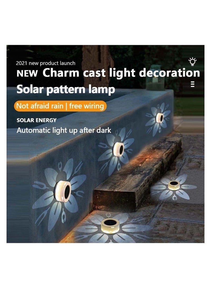 Y&D Solar Light Outdoor, Illuminate Outdoor Wall Lamps for House, Lights Waterproof LED, Auto On/Off Security Night Flower Landscape Lighting Garden Deck Pathway  - Image 3