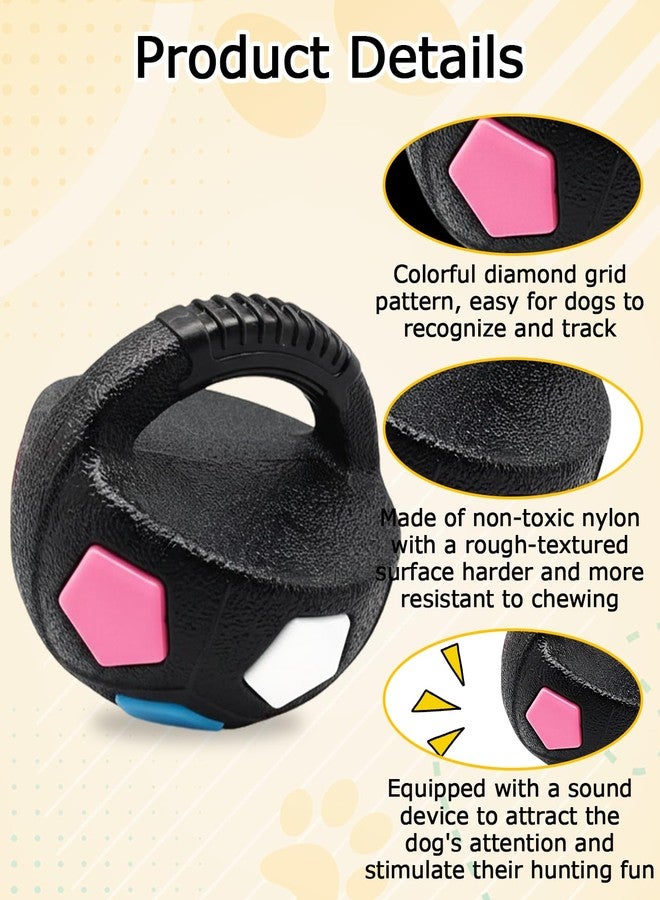 Geyynow 2PCS Dog Soccer Ball Toy with Handles, Calming Kettlebell Toys for Small Medium Large Dogs Playing - Image 5