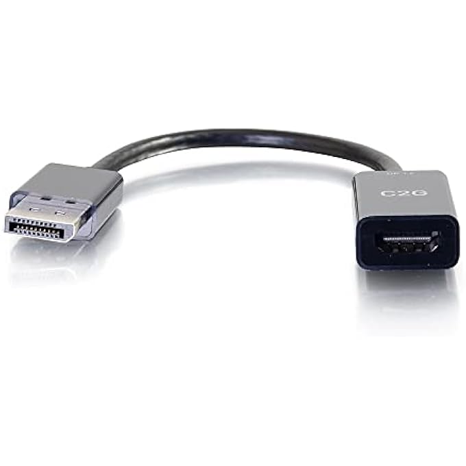 C2G محول 8IN DISPLAYPORT™ ذكر إلى HDMI® أنثى سلبية - 4K 30HZ - Image 3