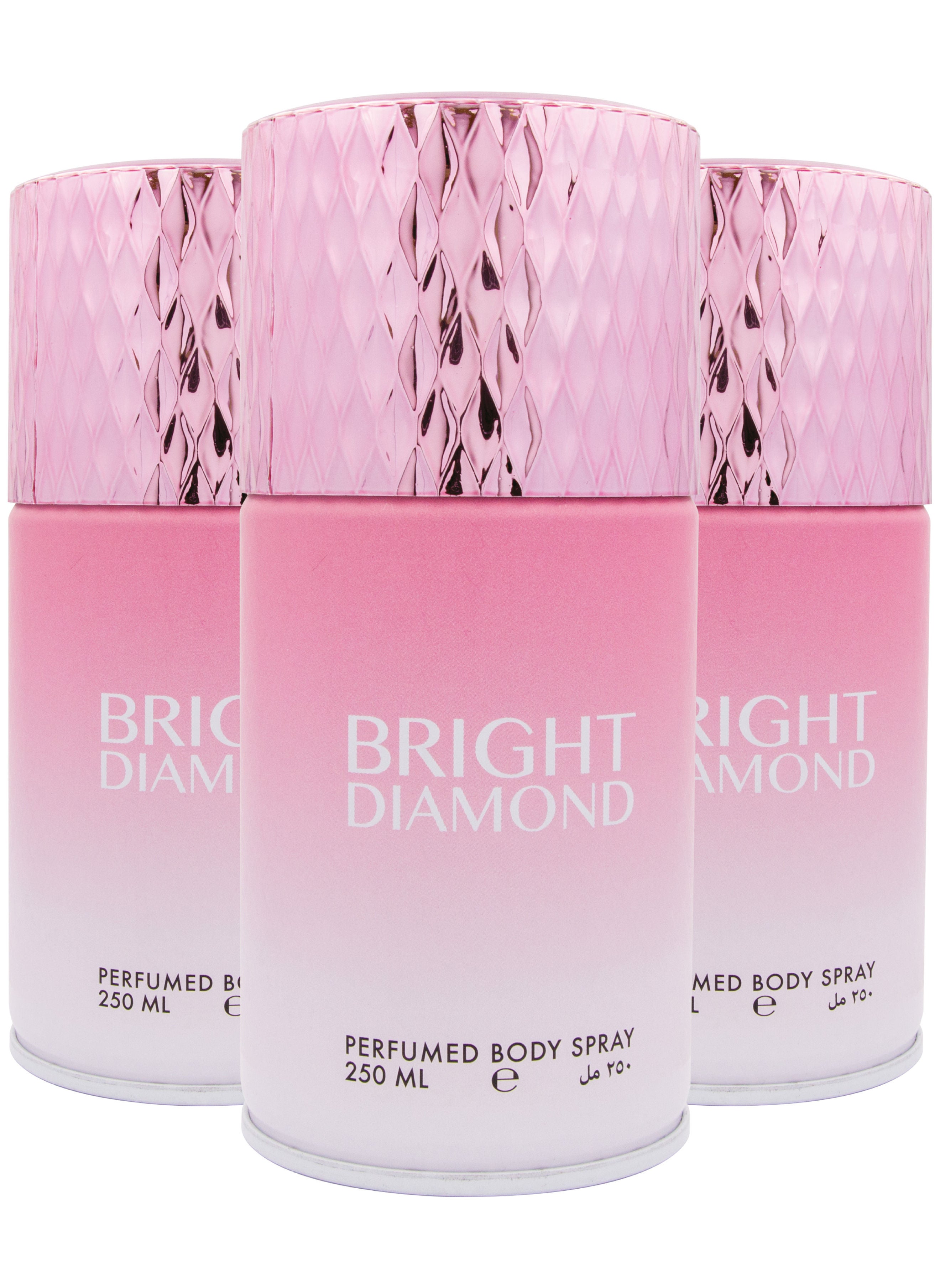 Elegant Bright Diamond Perfumed Spray 250ml Pack Of 3 