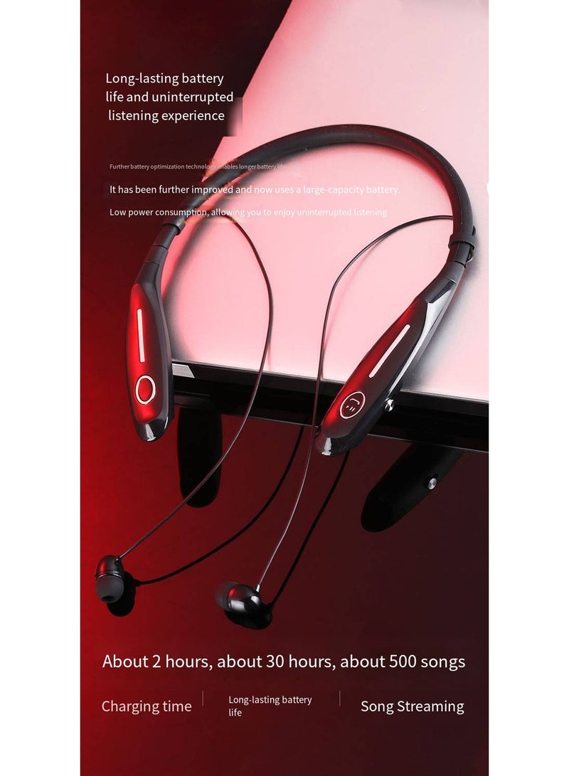 general HBS-900 Telescopic Wireless Bluetooth Headset With Microphone - Image 2