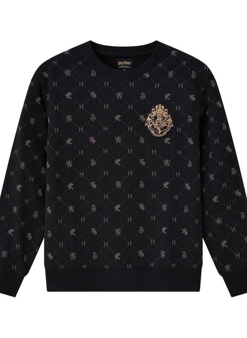 جيوردانو كنزة رجالية بطبعة هاري بوتر الشاملة - قطن بوليستر - مجموعة محدودة الإصدار - Image 1