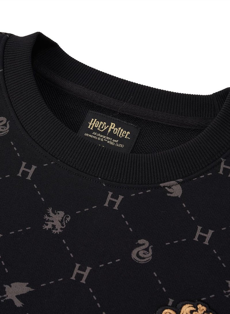 جيوردانو كنزة رجالية بطبعة هاري بوتر الشاملة - قطن بوليستر - مجموعة محدودة الإصدار - Image 3