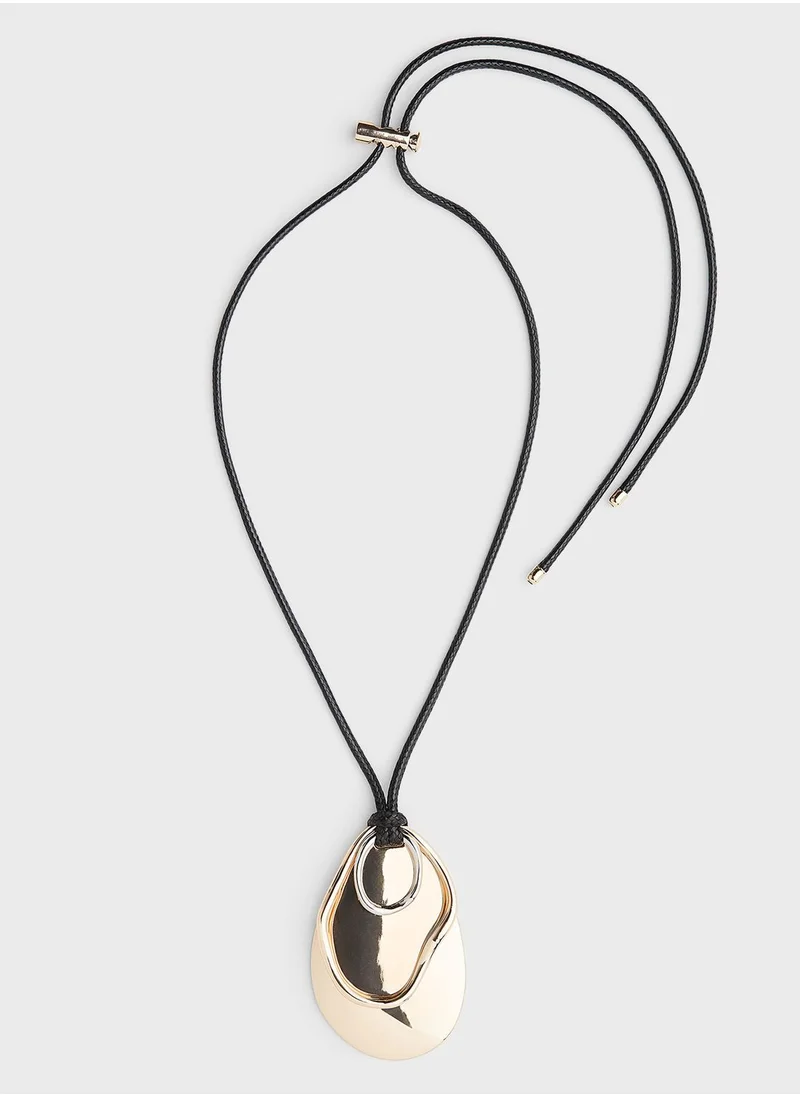 H&M Pendant Cord Necklace