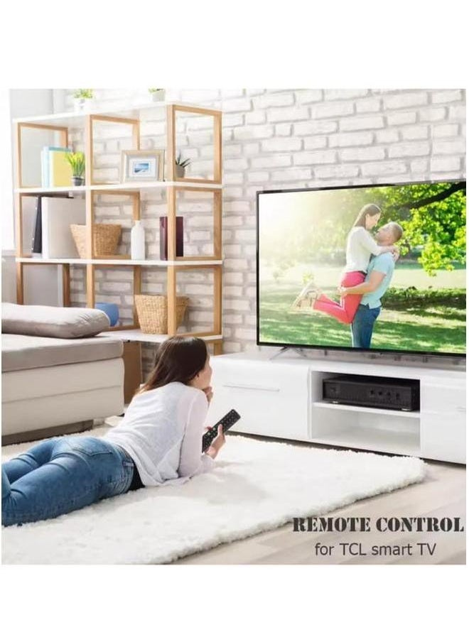 erorex - TV Remote Control for TCL TV, Black - Image 1
