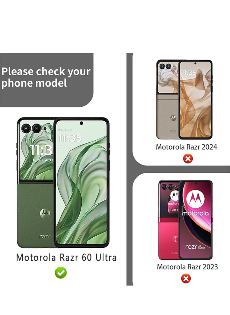 إكس ليفيل واقي شاشة خاص لهاتف موتورولا رازر 60 ألترا، عبوة واحدة من غشاء داخلي مضاد للتجسس + عبوة واحدة من غشاء خارجي مضاد للتجسس، مضاد للتجسس، مقاوم للخدش، مصنوع من مادة TPU ناعمة، مناسب للجرابات، لون أسود شفاف. - Image 2