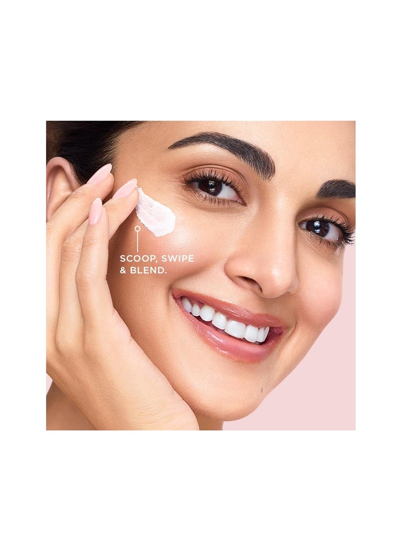 Pond's POND'S Bright Beauty Day Cream 35 g, Non-Oily, Mattifying Daily Face Moisturizer, SPF 15 - With Niacinamide to Lighten Dark Spots for Glowing Skin  - Image 5