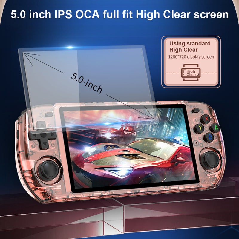 Handheld Game Console Portable Emulator Handheld with 5.0'' High Clear Screen Open Source System and 4000mAh Battery Game Emulator Handheld - Image 2