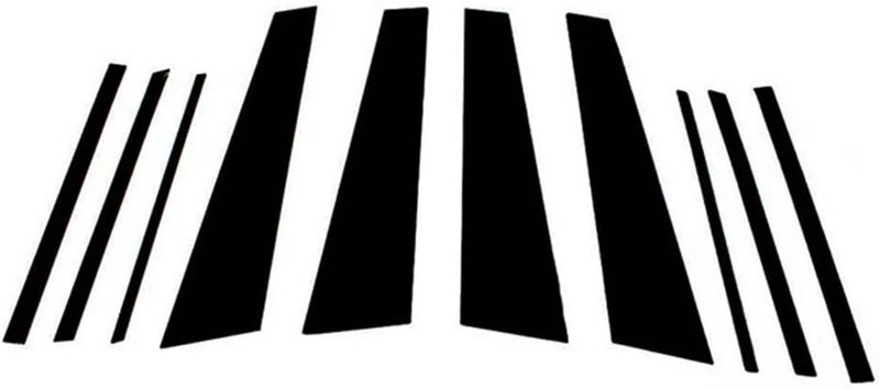 QASULER 10Pcs Door Window Pillar Trim for BMW X1 F48 - Image 1