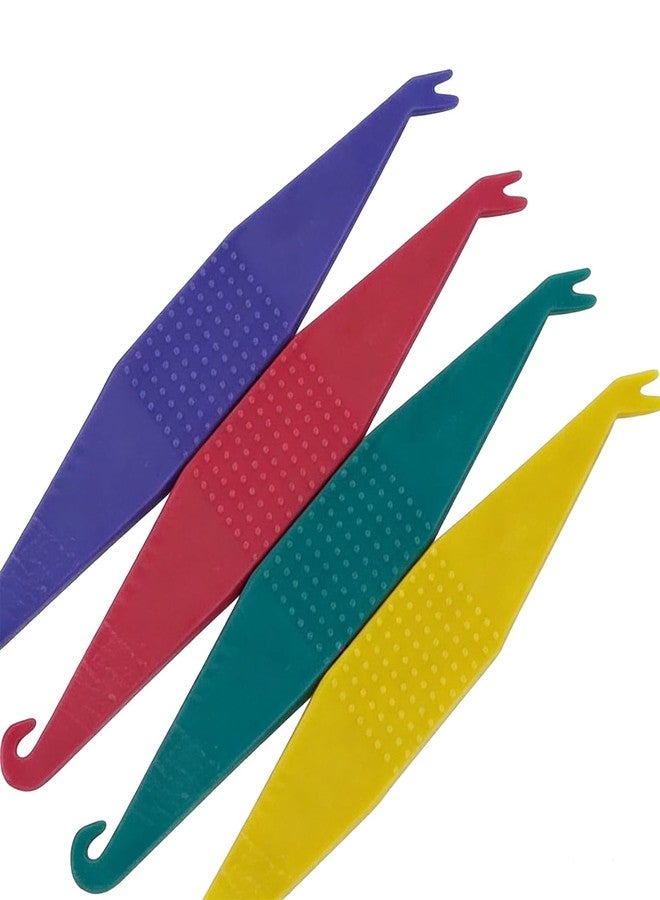 VANTOBEST Orthodontic Rubber Bands Tool 100-Pack Disposable Elastic Braces Placer with Hook Pusher Colorful Dental Elastics Placers Braces Tool for Women Men - Image 1