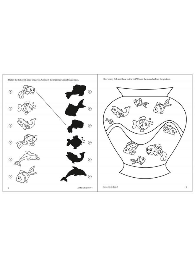 We Happy Pack of 2 We Happy Jumbo Coloring and Activity Book-1, Educational and Fun Learning Activities for Kids with different Challenges Drawings and Enjoyable Games - Image 4