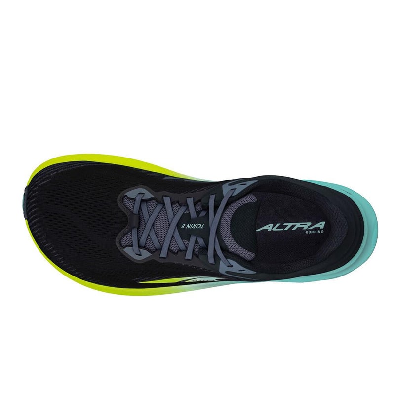 ALTRA Men's Torin 8 Road Running Shoe, Black/Lime, 9.5 - Image 3