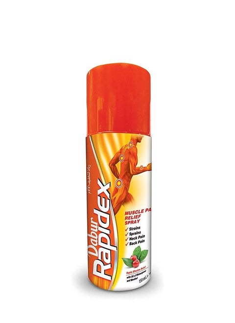 Dabur Rapidex Spray | Suitable For Muscle and Joint Pain | Quick, Fast, and Deep Relief | Herbal | Natural - 150ml